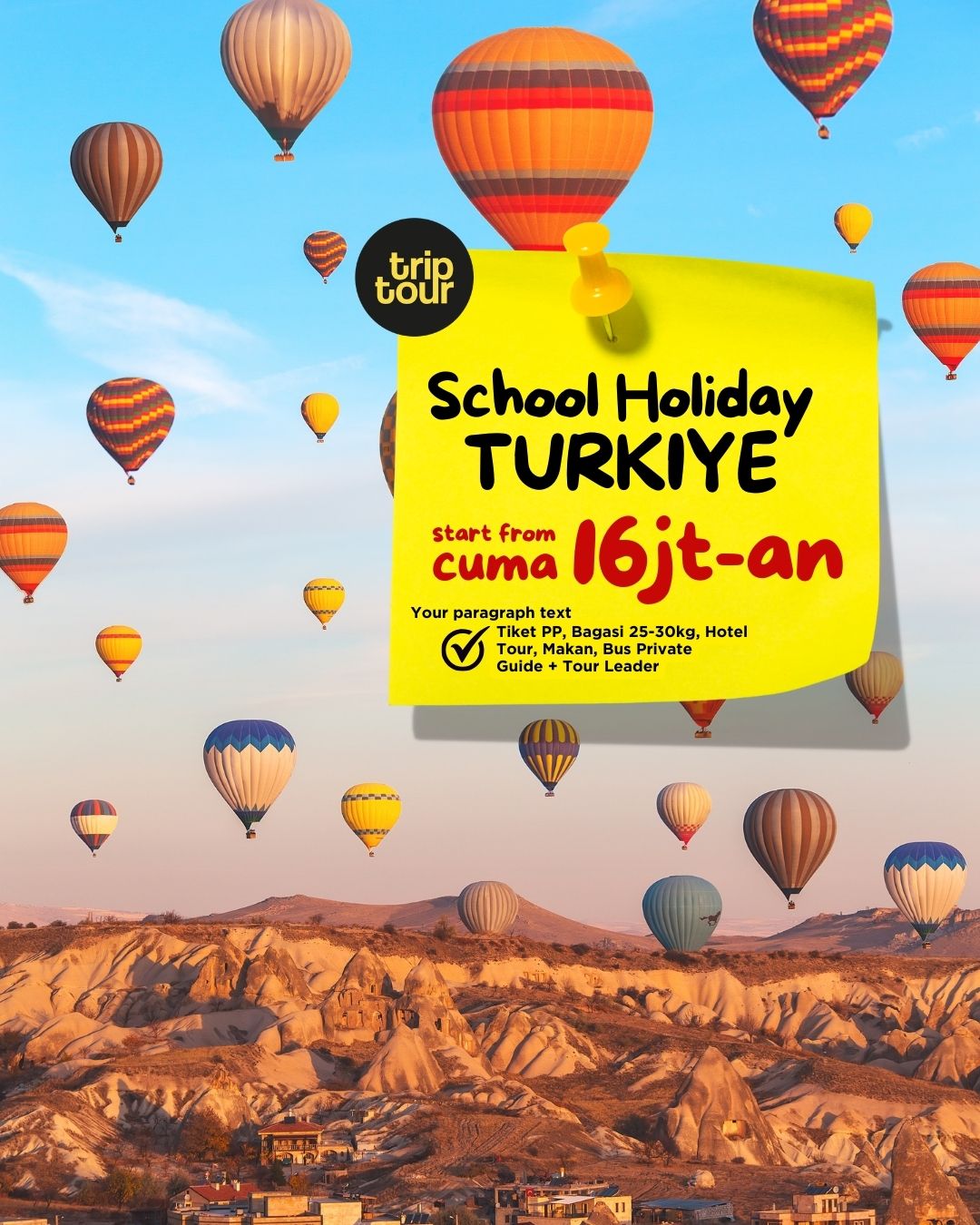 School Holiday / Lavender Season Eropa Turkiye 10 Days By EY