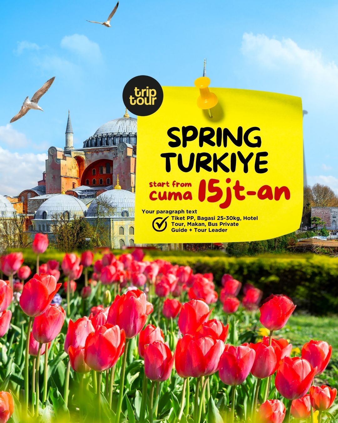 Spring Eropa Turkiye 10 Days By EY