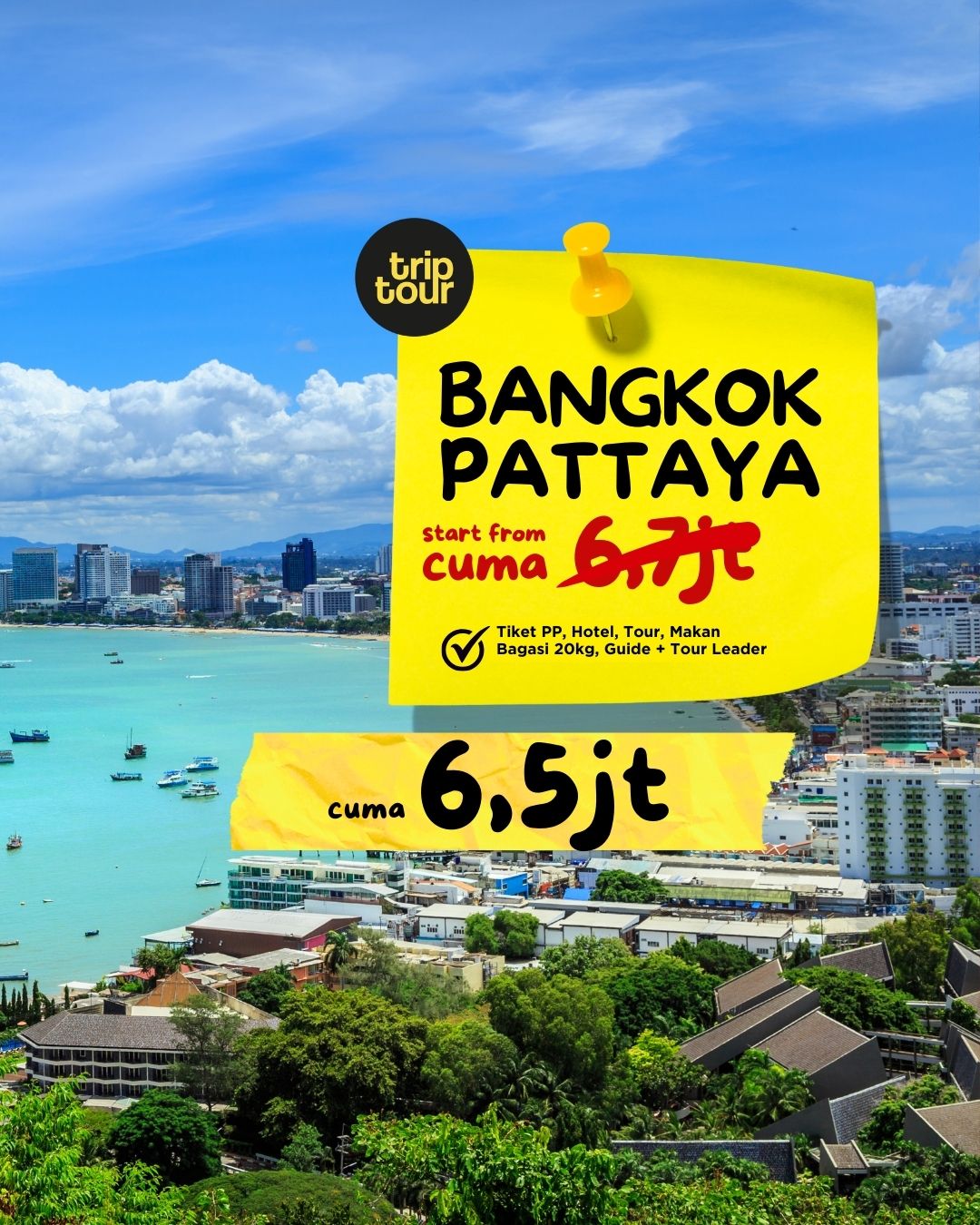  Asia Bangkok Pattaya 5 Days By SL
