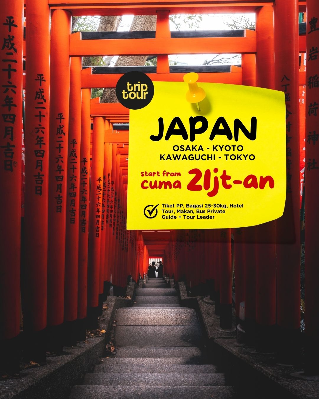 School Holiday Jepang Golden Route 7 Days By PR