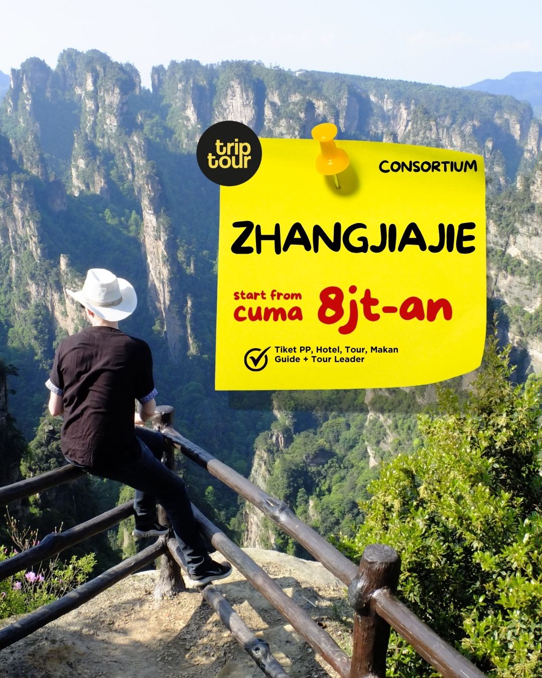 Consortium Zhangjiajie Asia China 8 Days By GJ