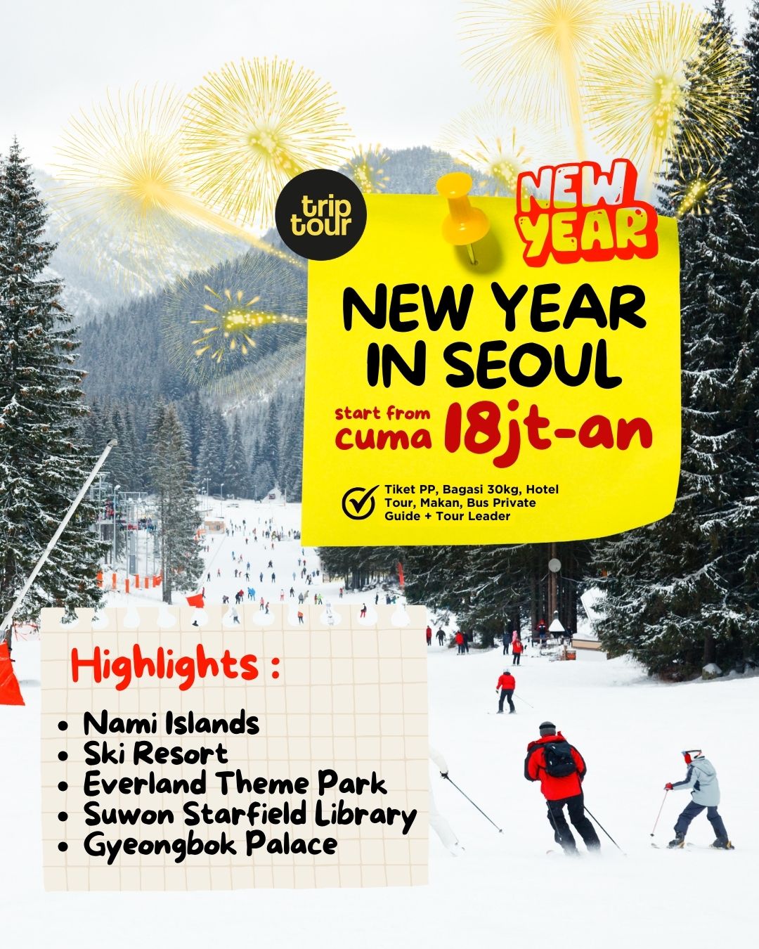 New Year In Seoul Korea Ski Resort 8 Days By UL