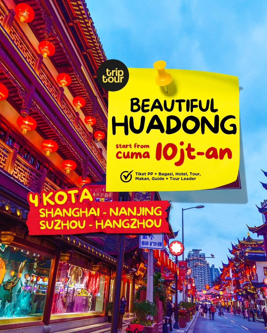 Huadong {Nanjing, Suzhou, Shanghai, Hangzhou} {Jun: 18} Asia China 6 Days By MF