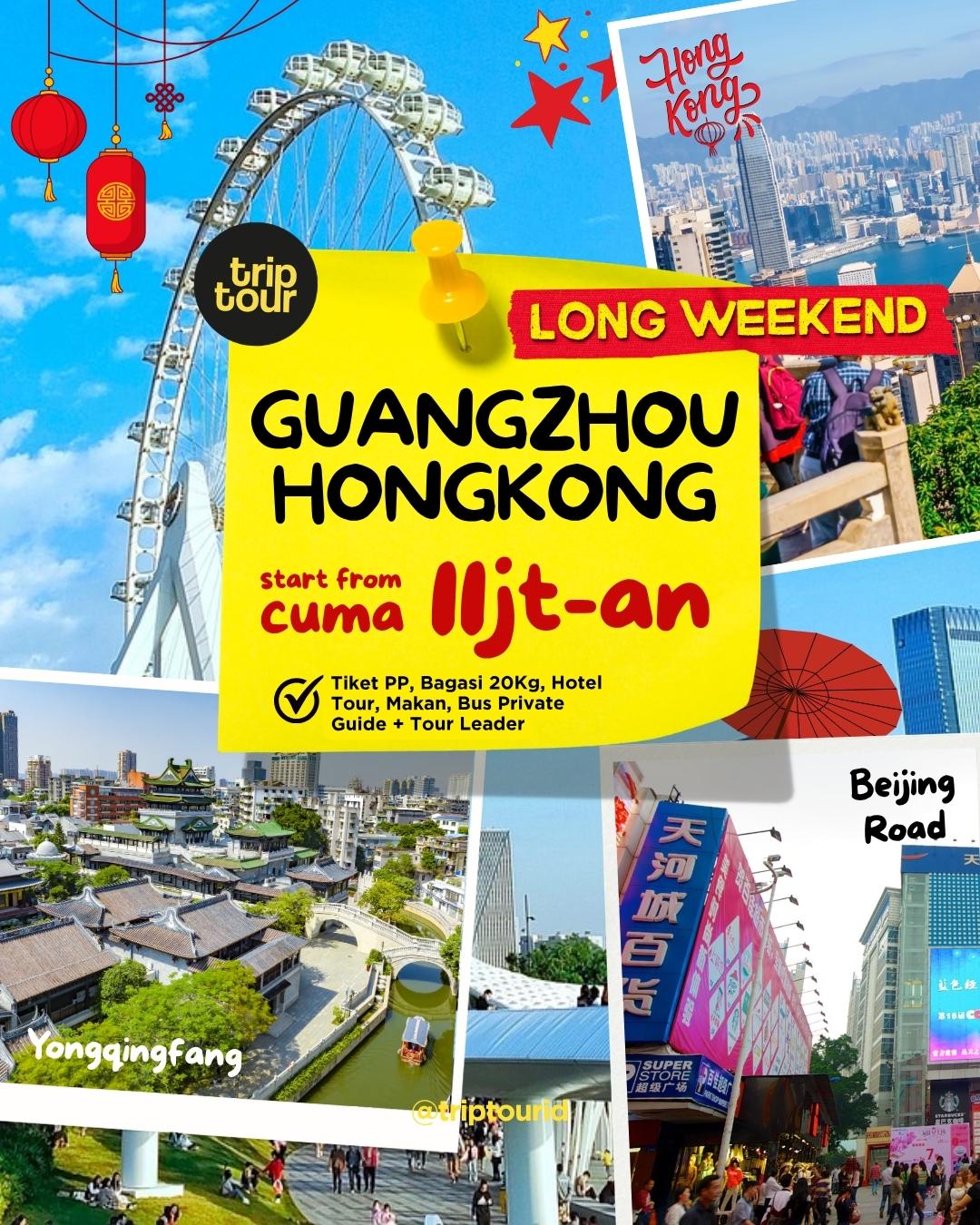 Long Weekend - Guangzhou + 1N stay Macau Asia Hongkong Macau 6 Days By 9C