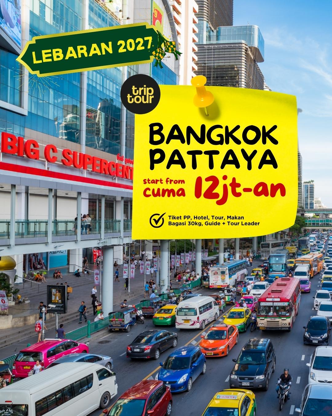 Lebaran Asia Bangkok Pattaya 5 Days By GA