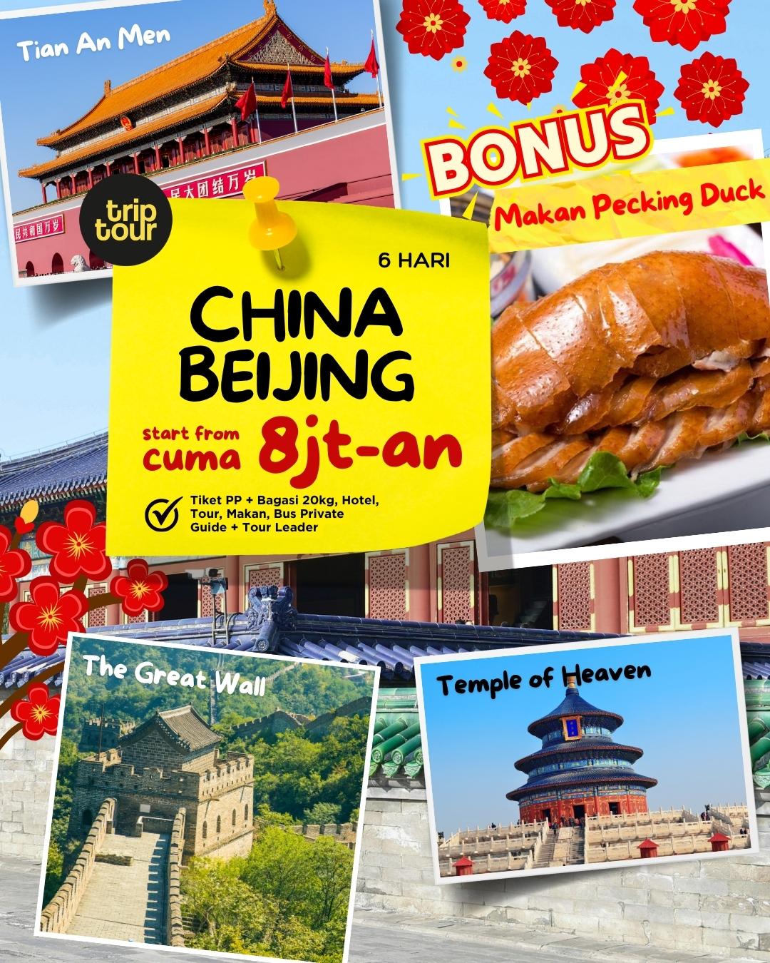 Trip To Beijing Asia China 6 Days By BI