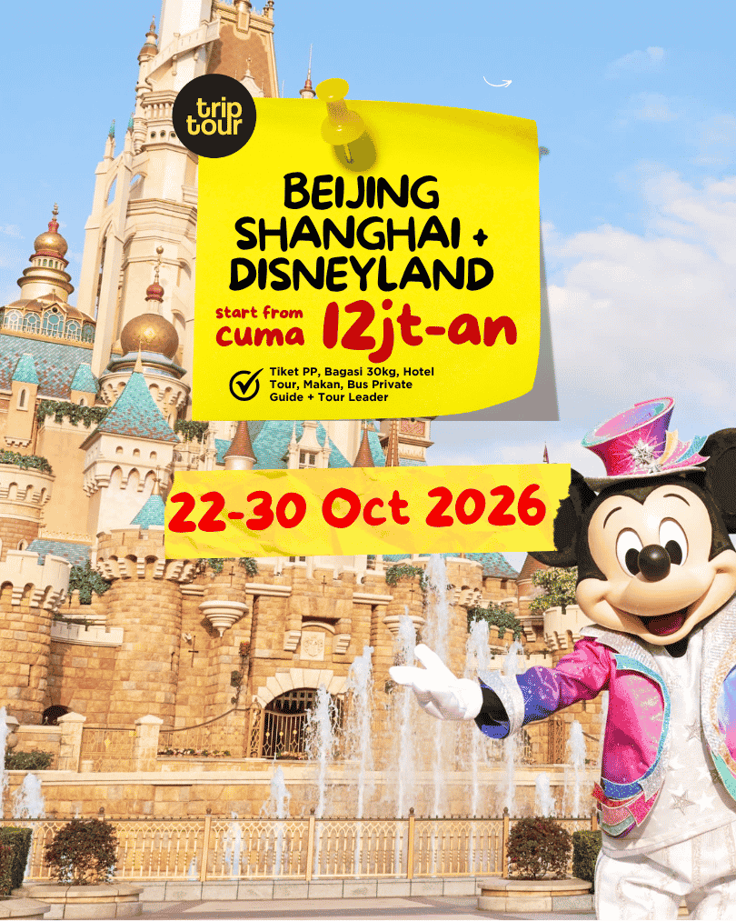 Beijing - Shanghai + Disneyland Asia China 9 Days By MH